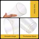 N9R 100PCS 12oz Gold Plastic Cups, Disposable Gold Glitter Plastic Cups Perfect for birthday,Wedding,Party Cups