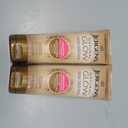 Jergens Natural Glow Self Tanner Body Lotion, Daily Sunless Tanning, Medium to Deep Skin Tone, Daily Moisturizer with Coconut Oil, Vitamin E and Antioxidants, 7.5 Oz, Pack of 2