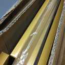 10x20ft Backdrop Stand Heavy Duty Pipe and Drape Backdrop Stand for Parties, Adjustable Pipe Kit Curtain Frame Stand for Photography Background Support, Wedding Arch Metal Frame (Gold)