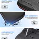 Switch 2 Carrying Case Compatible with Nintendo Switch 2&1/Switch OLED Console, 4 In 1 Protective Hard Portable Travel Carry Storage Bag Include Cover Case, Screen Protector, Thumb Grips