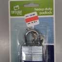 AOSRUM Lock Outdoor Padlocks, Laminated keyed Padlock, 1-9/16 in Wide Body, Padlock Set with Keys (1Pack)