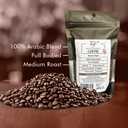 Whole Bean Coffee - Medium Roast Arabica Coffee Beans, Fresh Roasted & Espresso-Ready (Espresso Beans Quality), Smooth & Balanced Flavor, 150g Fresh Bag (EXP 12/31/26)