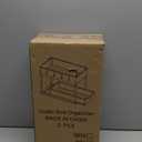 DEKAVA Under Sink Organizer 2 PackBathroom Cabinet Organizer2 Tier Sliding Cabinet Basket Organizer Drawer, Multi-Purpose Bath Collection Baskets for Bathroom (Grey)