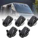 Smoked Cab Roof Top Marker Lights Fit for 2014-2023 Dodge Ram ProMaster 1500 2500 3500 Roof Running Lamps Replaces# 926-109 68232473AA 68232473AB 68232473AE 68232473AC (5 Pack)