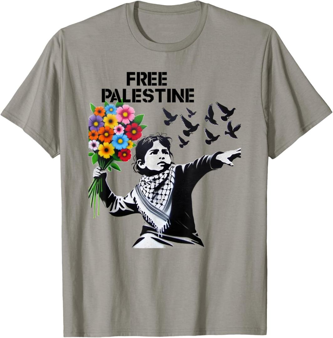 Free Palestine (EN) T-Shirt Large