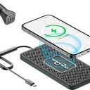 Wireless Charger for Car, Wireless Fast Charging Pad, Charging Station for Multiple Devices, Adapter for AirPods iPhone16/15/14/13/12 Pro/Android Samsung S20 S21 S22 S23 (1 Meter Cable)