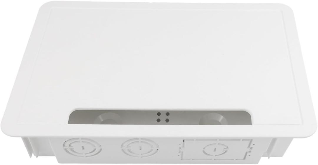 9 Inch Outlet & Cable Management Enclosure For TV, Recessed Media Box For Organized Home Entertainment Systems