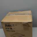 Aeitto Ice Makers Countertop, 9 Ice Cubes Release in 6 Mins, 26Lbs/24H, 2 Sizes of Bullet Ice Machine,Self-Cleaning Portable Ice Maker with Ice Scoop and Basket for Home Kitchen Office Bar RV, Black