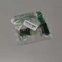 2 Pack TSA Approved Luggage Locks, Combination Travel Cable Padlock, 3-Digit Waterproof Lock, TSA Accepted Outdoor Keyless Resettable Lock for Lockers, Bags, Gym, Gate-Black