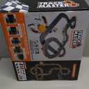 Slot Car Race Track Sets with 4 High-Speed Racing Car, Battery or Electric Race Car Track for Boys and Kids, Dual Racing Game Lap Counter Circular Overpass Track, Gifts Toys for Boys Kids Age 6 7 8-12