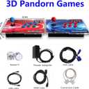 32000 Arcade Games Console with Separate Joysticks, 1-4 Players