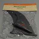 Retrospec Replacement Fins for Inflatable Paddle Board - Essential SUP Accessories Set of 3 - Removable Black Fins for Precise Steering in All Waters - Compatible with Weekender & Yogi iSUP
