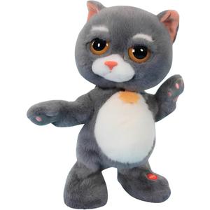 Interactive Stuffed Plush Animal Toy Mimicking Repeating What You Say, Dancing Cat Toy for Baby Toddler, Cute Singing Cat Toys for 1 Year Old Boy Girl Early Learning Educational