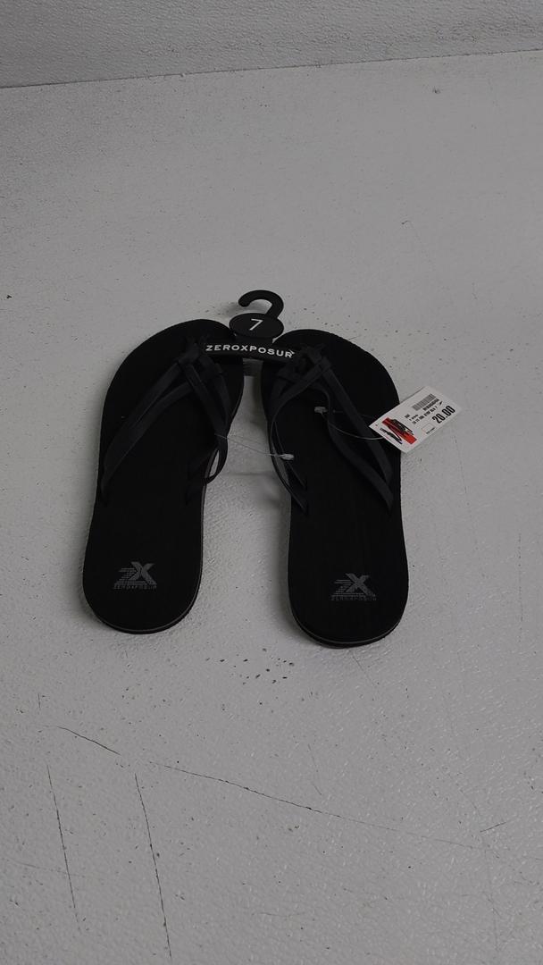 Zeroxposur Brushed Eva Flip Flop Black 7