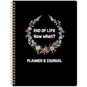 KAICN End of Life Planner, Last Wishes Organizer Planner Notebook for Beneficiary Info, Will Preparation, When I'M Gone Organizer, Death Planner, 7.5" X10”