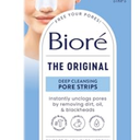 Biore Bundle of Bioré Original Blackhead Remover Strips, Deep Cleansing Nose Strips With Instant Pore Unclogging,1 4 Count Pimple Patches, Medical Grade Ultra-Thin Hydrocolloid, 30 count