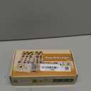 Hoarosall Montessori Wooden Busy Board with 8 LED Light switches, Sensory Toys Light Switch Travel Toys for 1+ Year Old Baby and Toddler