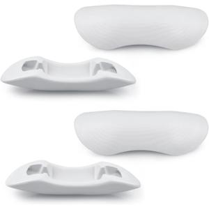 IWIWE 77444 Hot Tub Spa Head Rest Replacement Pillows Compatible with Hot Spring/Watkins/Hot Tub (2015-2019) Spa Neck Pillow Fits Hot Spot Relay Rhythm SX Tempo TX Head Rest for Hot Tub（4 Pack）