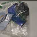 SlowTon Dog Seat Belt Harness for Car, Dog Car Harness Adjustable Mesh Breathable & Dog Seatbelt Safety Tether with Elastic Bungee for Small Medium Large Pets(Blue, Double Clip, L)