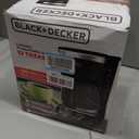 BLACK+DECKER 12-Cup Digital Coffee Maker, Programmable, Washable Basket Filter, Sneak-A-Cup, Auto Brew, Water Window, Keep Hot Plate, Black