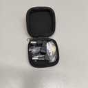 G8 Bluetooth Earpiece Wireless Mini Earbud, 6 Hrs Playtime 2 Magnetic USB Chargers Invisible Headphone Tiny Smallest Headset Car Earphone with Mic for Samsung Galaxy -Khaki (1 Piece)