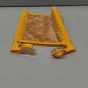 FlidRunest Bearded Dragon Hammock with Suction Cups, Soft Lizard Hammock Bed, Winter Warm House Tent, Reptile Tank Perch-Yellow