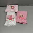 Pack of 3 Strawberry Hand Towels 14x29 Inch Spring Summer Bathroom Decor Farmhouse Pink Strawberry Cotton Embroidered Soft Absorbent Bathroom Decor Towels for Kitchen