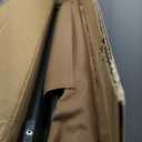 Comfy Saucer Chair for Adults, Soft Faux Fur Bedroom Chair, Accent Dorm Chairs, Flexible Living Room Reading Chairs, Oversized Folding Seat for Teens, X-Large, Brown