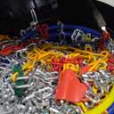 2 Packs Tire Chains Car Anti Slip Snow Chains for SUV/Truck/Car in Snow, Sand, Mud and Ice (KN140)