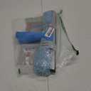 MR.SIGA Professional Window Cleaning Combo - Squeegee & Microfiber Window Scrubber, 14" (Blue)