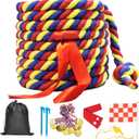 Tug of War Rope for Kids and Adults, 20FT Tug a War Rope for Outdoor Games Field Day Family Reunion Party Games, Summer Outside Yard Backyard Lawn Picnic Games, Team Building Games