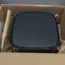 Nuwave Brio Plus 6-in-1 Air Fryer, 7-Qt Large Capacity, 50F400F Precise Temp Control, Non-Toxic PFAS-Free Nonstick, Air Fry, Bake, Roast, Toast, Dehydrate, Reheat, 100 Presets, Dishwasher Safe (Black)