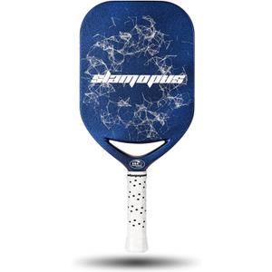 Pro Pickleball Paddle| T700 Carbon Fiber Pickleball Paddles with 16mm Polymer Honeycomb Core & Overgrips| Premium Pickle Ball Racket Enhanced Control & Spin & Power| USAPA Approved (Blue) Pro Pickleball Paddle| T700 Carbon Fiber Pickleball Paddles with 16mm Polymer Honeycomb Core & Overgrips| Premium Pickle Ball Racket Enhanced Control & Spin & Power| USAPA Approved (Blue)