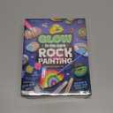 Dan&Darci Kids Rock Painting Kit - Glow in The Dark - Christmas Gifts Arts & Crafts for Boys and Girls Ages 6-12 - Craft Activities Kits - Creative Art Toys for 6, 7, 8, 9, 10, 11 & 12 Year Old Kid