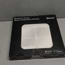 Wyze Smart Scale X - Digital Bathroom Scale for Body Weight, BMI, Body Fat, Muscle Mass, Heart Rate Monitor | ITO Glass & LED Backlight | Batteries Included, 400 lbs (White)