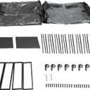 Under Bed Storage Container Large Capacity Easy Assembly Multifunctional with Wheels Organizer Bedroom