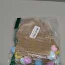 Haull Easter Burlap Banner Happy Easter Bunting Garland Bunny Banner Decoration with Pom Poms Felt Signs Rustic Spring Decor for Spring Birthday Egg Hunt Home Office School Party Supplies(Happy)