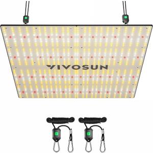 VIVOSUN VS4000 LED Grow Light with Full Spectrum Diodes & Brand Driver Dimmable Sunlike Lights for Seedling Veg & Bloom Plant Grow Lamp for 4x4/5x5 Grow Tent