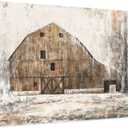 Yihui Arts Farmhouse Rustic Wall Decor Canvas Wall Art Painting Pictures for Dinning Room