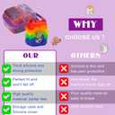 MGZNMTY Carrying Case and Silicone Case for Bitzee Disney Interactive Toy Digital Pet (Galaxy)