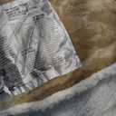 LaffyLo Electric Heated Blanket Full Size 72" x 84", Dual-Sided Flannel Sherpa, LCD Display 10 Heat Levels 1-12H Auto-Off, ETL Certified Machine Washable for Bed & Couch, Light Brown