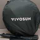 VIVOSUN 39x39x63-Inch Portable Walk-in Greenhouse, with PVC Cover & Detachable Base, Instant Pop-up and Folding, Mini Greenhouse with Roll-Up Door & Mesh Window for Indoor Outdoor, Wind Ropes Included