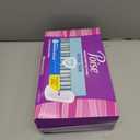 Poise Ultra Thin Incontinence Pads & Postpartum Pads for Bladder Leaks, 4 Drop Moderate Absorbency, Long Length, 48 Count