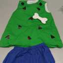 Luke and Lulu Halloween Toddlers Costume - Pebbles Outfit For Baby Girls - Caveman Bam Bam Costume for Baby Boys 18M