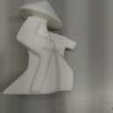 LYART Tea Pet Warrior Statue Figurine Tea Ornament Accessories Cute Kung Fu Tea Ceramic Sculpture Decoration Gift for Tearoom Home Office Children's Day Gift for Tea Lover (White a+b+c)