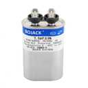 BOJACK 7.5 uF 6% 7.5 MFD 370V/440V CBB65 Oval Run Start Capacitor for AC Motor Run or Fan Start and Cool or Heat Pump Air Conditioner