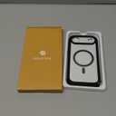 Miracase Magnetic for iPhone Air Case 6.5-inch with Camera Control, [Compatible with MagSafe] Full-Body Protection Slim Phone Case with Built-in Tempered Glass Screen Protector for 17 Air Case, Black