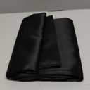 NICETOWN 100% Blackout French Door Curtain,Privacy Thermal Insulated Window Curtain with Adjustable Tieback for Glass Front Sliding Patio Door, 1 Panel, 36W x 72L, Black