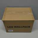 TIERONE 50W LED Wall Pack Light Dusk to Dawn Photocell Outdoor Commercial Security Area Lighting Fixture UL Listed 5500LM 4000K Daylight 400W HPS/HID Equivalent IP65 Waterproof 120-277V 1PACK