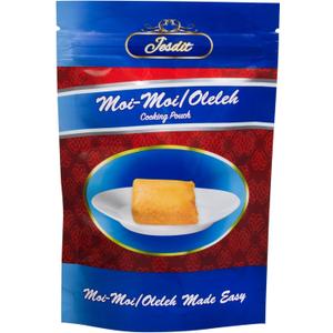 Jesdit Moi Moi Cooking Pouch (Pack of 100) Great for Moi Moi/Moin Moin (Bean Cake), Okpa, Ekuru, and Ofada